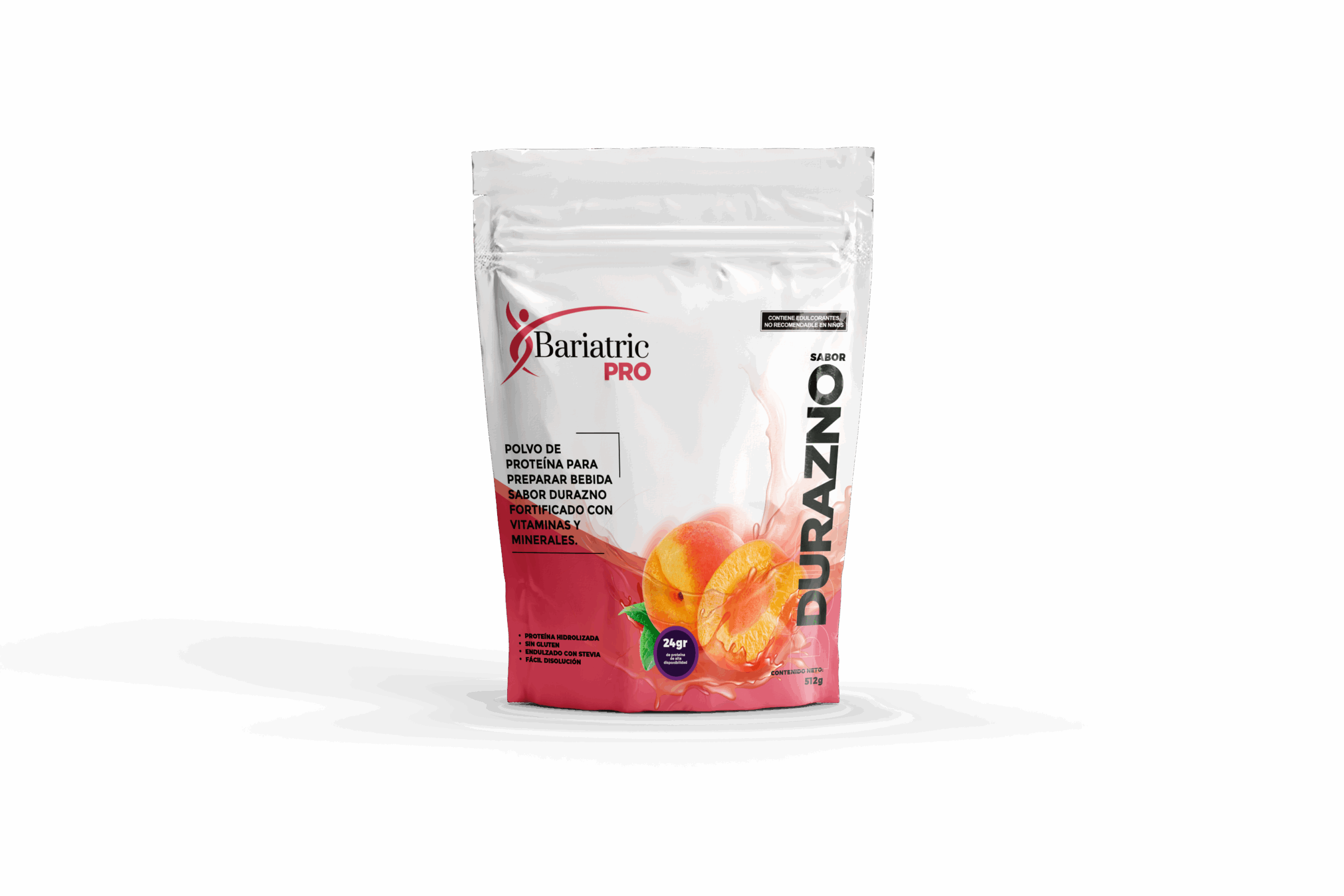 Bariatric Pro sabor Durazno - Bolsa con 10 sobres (base agua)