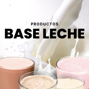 Productos base leche